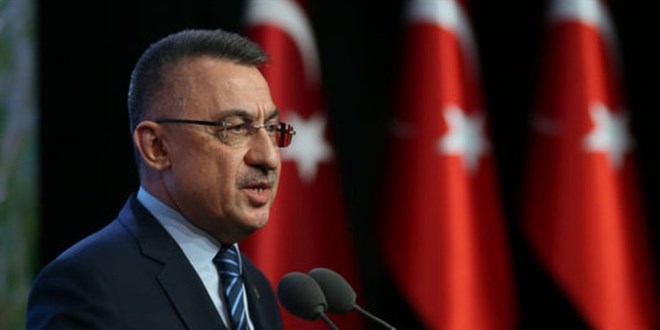 Cumhurbaşkanı Yardımcısı Oktay, şehit askerler Akgün ve Uzun'a rahmet diledi