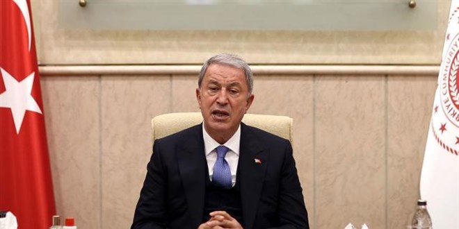 Bakan Akar: Milletimizi terör belasından kurtarmakta kararlıyız