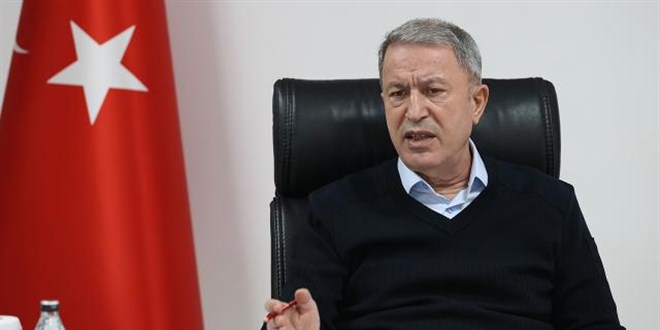 Bakan Akar: Şu ana kadar 61 terörist etkisiz hale getirildi