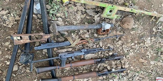 Pençe-Kilit Operasyonu'nda çok sayıda silah ve mühimmat ele geçirildi