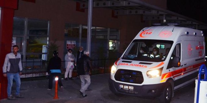 Yemekten zehirlenen 28 işçi tedavi altına alındı