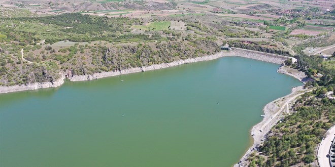 Başkentteki barajlarda doluluk oranı yüzde 41'i geçti
