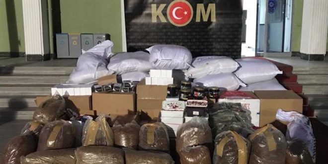 Ankara'da 1,4 ton kaçak tütün ele geçirildi