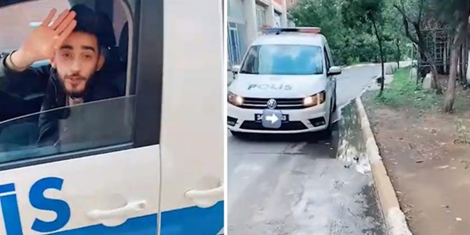 Polis otosuyla video çeken sığınmacı sınır dışı edilecek