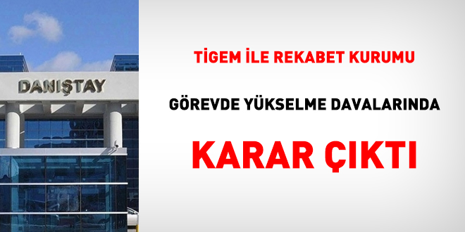 TGEM ile Rekabet Kurumu grevde ykselme davalarnda karar kt