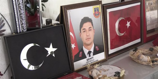 Şehidin adı göremediği oğluna verildi