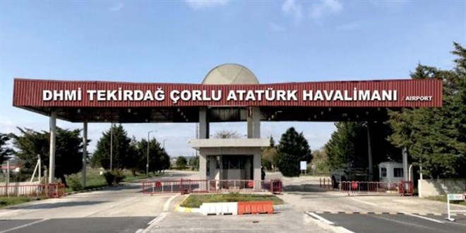 Tekirdağ Çorlu Atatürk Havalimanı'ndaki 'hava aracı ciddi olayına' ilişkin rapor hazırlandı