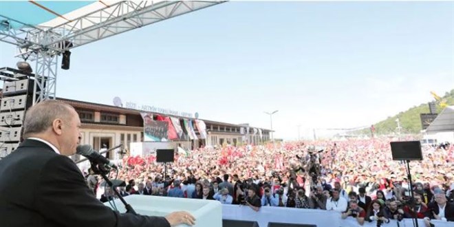 Liderlerden seçim provası