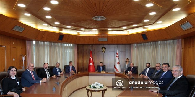 KKTC'de yeni hükümetin ilk bakanlar kurulu toplantısı yapıldı