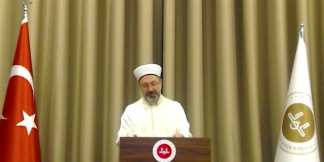 Diyanet İşleri Başkanı Ali Erbaş, Hac Kafile Başkanları Toplantısı'nda konuştu