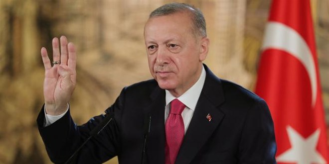 Cumhurbaşkanı Erdoğan'dan VakıfBank'a tebrik