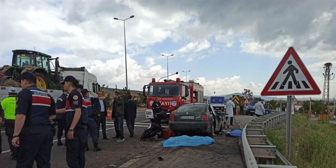 Kayseri'de feci kaza: 4 ölü, 1 yaralı
