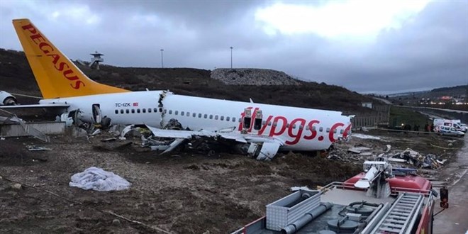 Sabiha G�k�en Havaliman�'ndaki u�ak kazas�na ili�kin yeni bilirki�i raporu