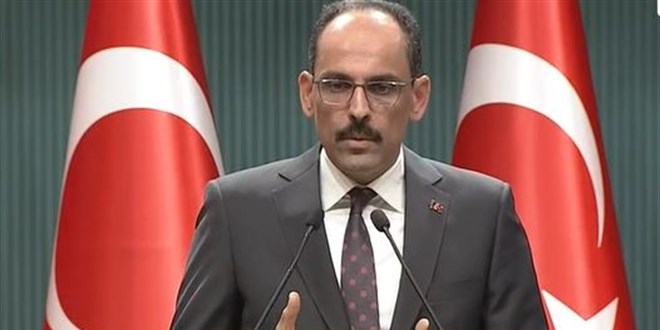 Heyet g�r��meleri sonras� �brahim Kal�n'dan a��klama: Somut ad�m at�lmal�