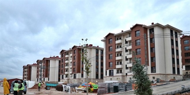 Kira eksenli TOKİ evleri