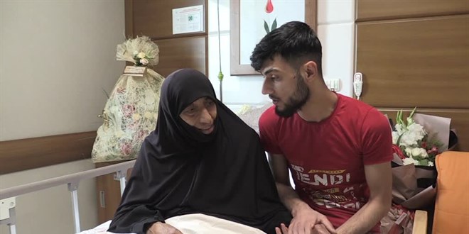 Gaziantep'te darbedilen yaşlı kadının sağlık durumu iyiye gidiyor