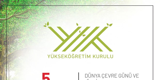 YÖK, logosunu Dünya Çevre Günü'ne özel yeşile çevirdi
