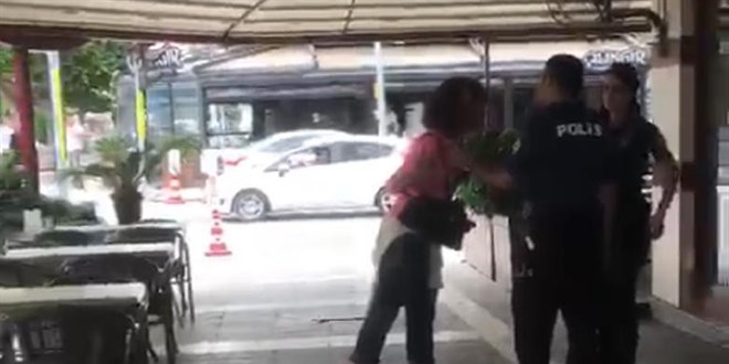 Telefonu çalındı, polisi ölümle tehdit etti