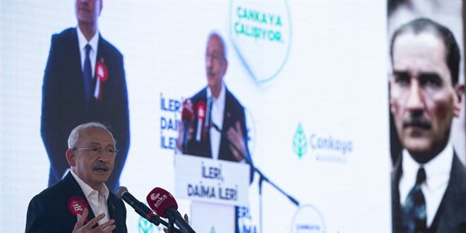 Kılıçdaroğlu, Çankaya Belediyesinin etkinliğinde konuştu