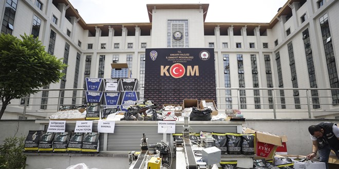 Ankara merkezli 4 ilde organize suç örgütlerine yönelik operasyon