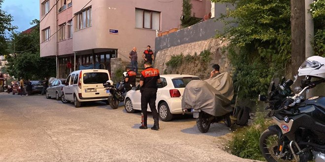 Yengesine merdivende pusu kurup kurşun yağdıran zanlı tutuklandı