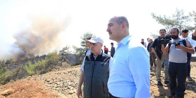 Soylu: Yangının nasıl çıktığına dair bir tespitimiz ve kimliğimiz var
