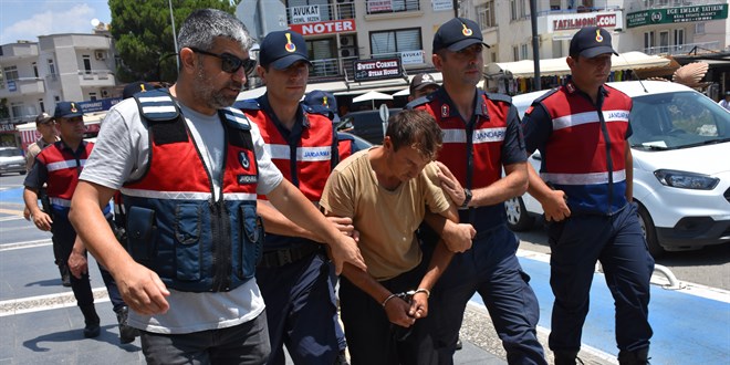 Marmaris'te orman yangını çıkaran kişi tutuklandı