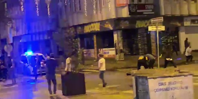Tekirda'da silahl ve sopal kavgada 2'si polis 10 kii yaraland
