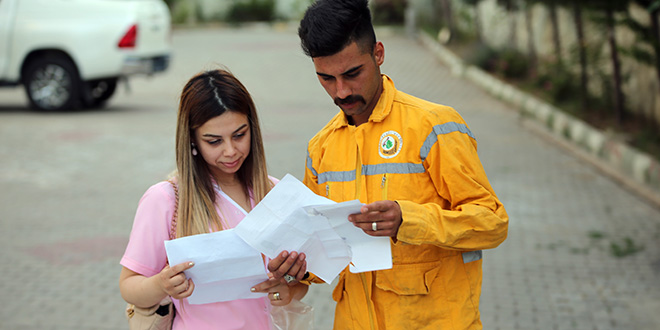 Marmaris yangını için nikahını erteledi
