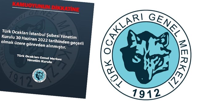 Türk Ocaklarından İstanbul Şubesi yönetiminin görevden alınmasına ilişkin açıklama