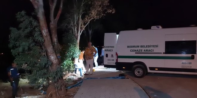 Bodrum'da kum dolu çuval içerisinde ceset bulundu
