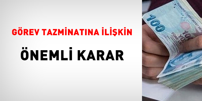 Grev tazminatna ilikin nemli karar