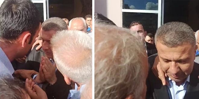 Boyabat Belediye Başkanı istifa etti, halk vazgeçirmeye çalıştı