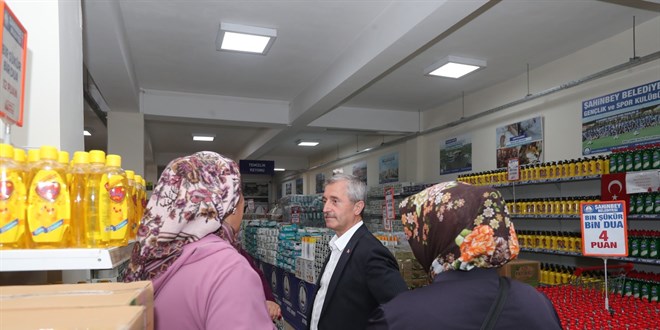 Şahinbey Belediyesinden 40 bin ihtiyaç sahibi aileye 120 milyon lira nakdi destek