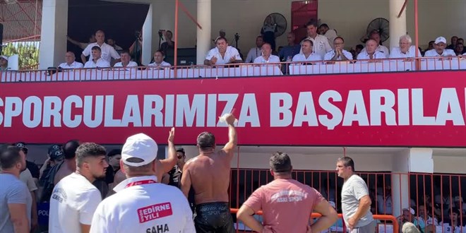 Başpehlivan Şaban Yılmaz 45 yaşında Kırkpınar'a veda etti