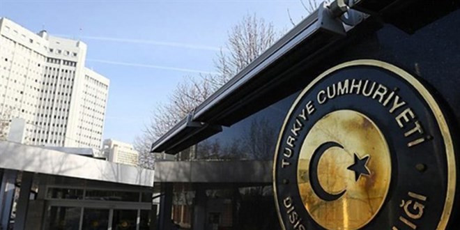 Dışişleri Bakanlığından İran'a başsağlığı mesajı