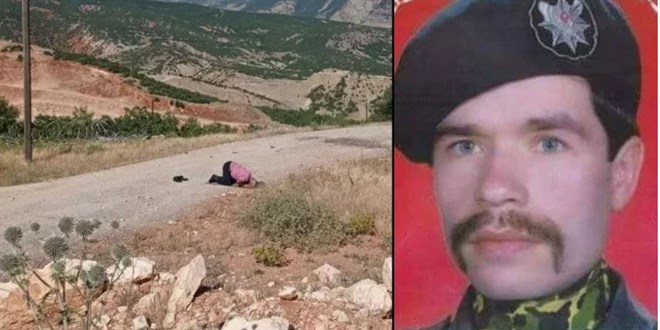 Yürek burkan anlar! Kardeşinin şehit düştüğü noktada namaz kıldı