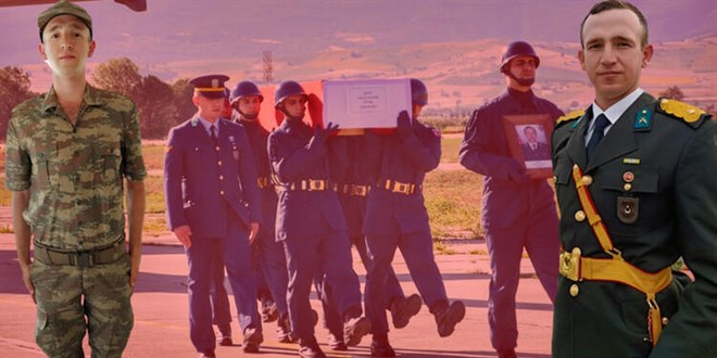 Şehit Teğmen Halis Keskin'in naaşı Bursa'ya getirildi