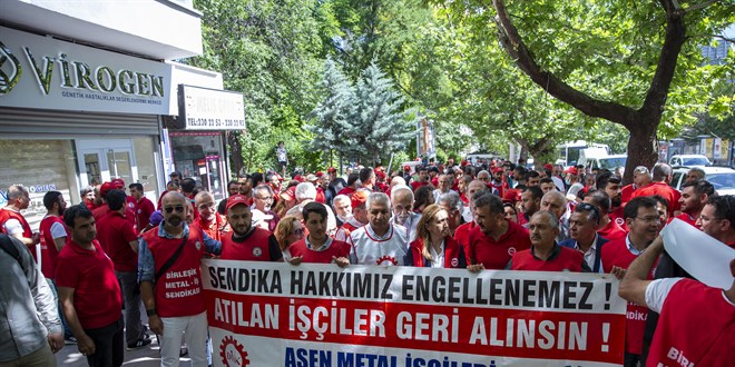 DİSK'ten TÜİK protestosu