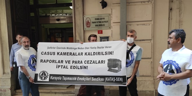 Şoförler isyan etti: Casus kameralar baskı aracı haline geldi