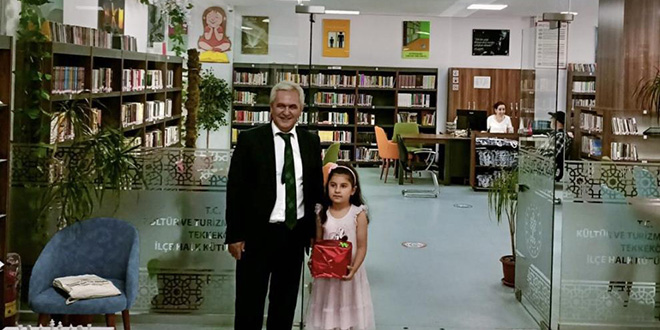 Okuyan ilçe: Her aileden 1 kişi kütüphane üyesi