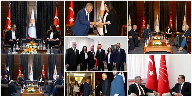 Siyasi partiler arası bayramlaşma programları belli oldu
