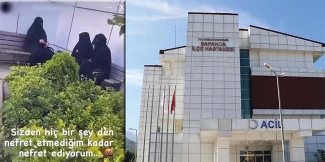Çarşaflı kadınlara nefret paylaşımı yapan tıbbi sekreter açığa alındı