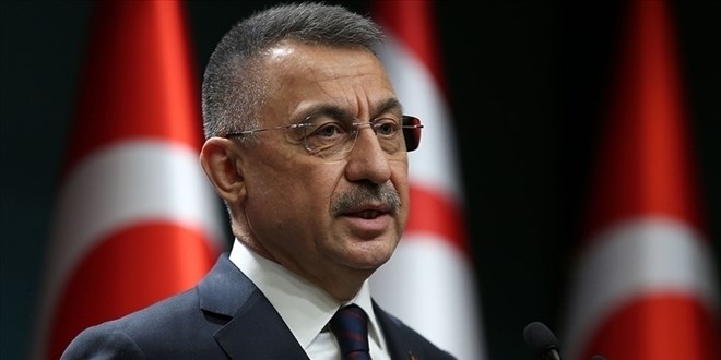 Fuat Oktay, KKTC Cumhurbaşkanı, Azerbaycan ve KKTC Başbakanları ile bayramlaştı