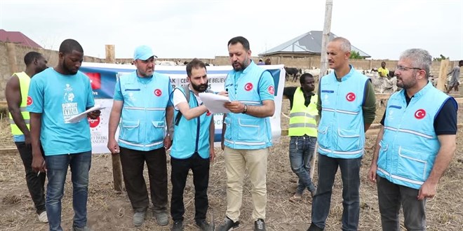 Türkiye Diyanet Vakfı Gana'da ihtiyaç sahibi ailelere ulaştı