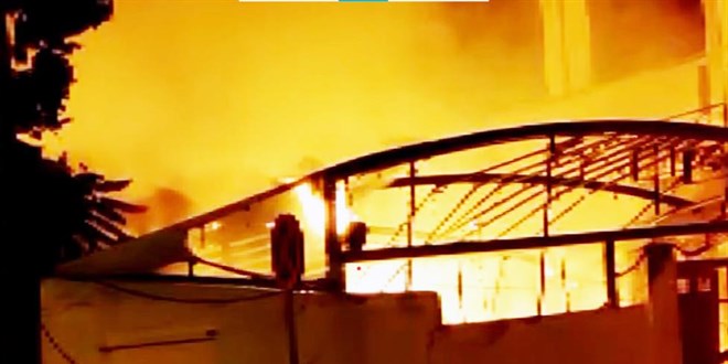 Beki'nin dikkati mahalleyi yanmaktan kurtard