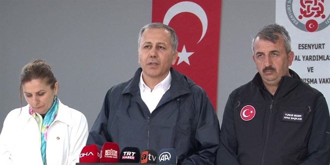 Vali Yerlikaya: Şiddetli yağış uyarısı akşam 22.00'a kadar devam ediyor