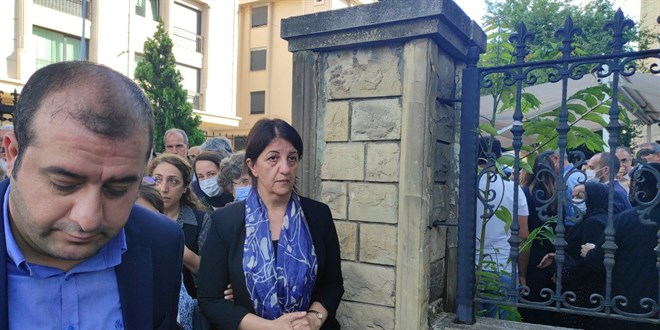 HDP Eş Genel Başkanı Buldan'ın babası son yolculuğuna uğurlandı