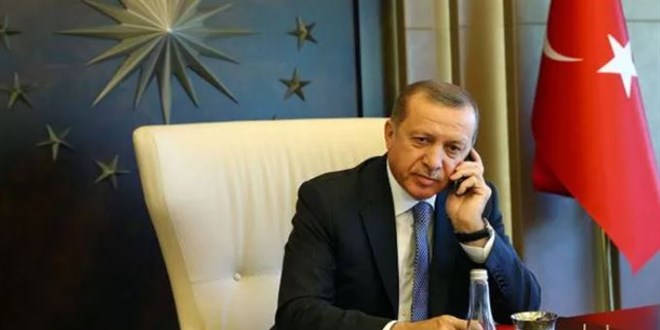 Erdoğan bayramda 13 liderle görüştü