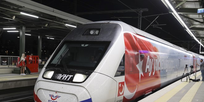 15 Temmuz Demokrasi ve Milli Birlik Treni İstanbul'a geldi